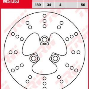 Disco de freno fijo TRW