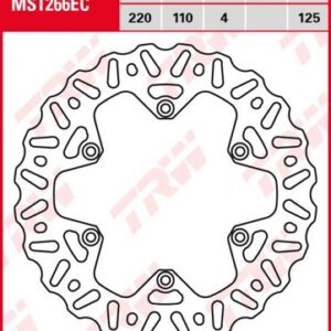 Disco de freno fijo OFF ROAD TRW