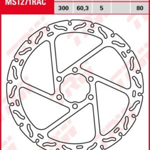 Disco de freno fijo RACING TRW