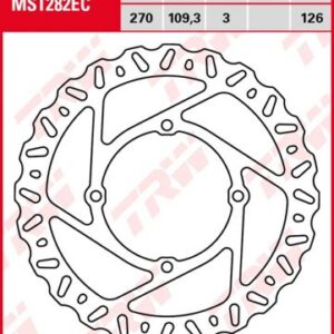 Disco de freno fijo OFF ROAD TRW