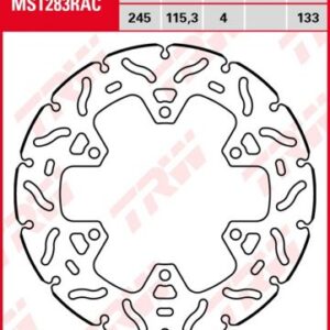 Disco de freno fijo RACING TRW