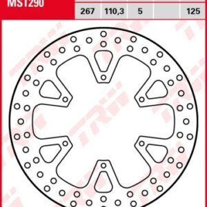Disco de freno fijo TRW