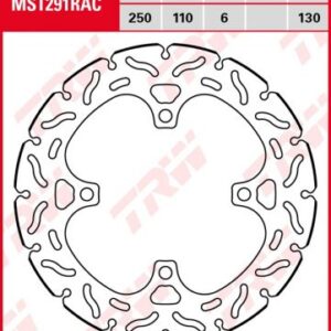 Disco de freno fijo RACING TRW