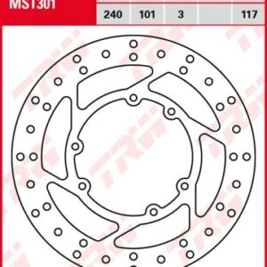 Disco de freno fijo TRW