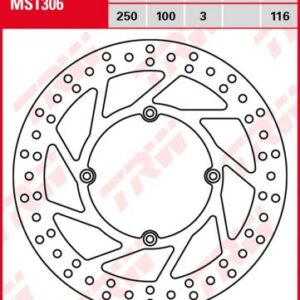 Disco de freno fijo TRW