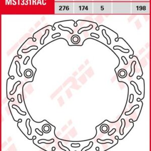 Disco de freno fijo RACING TRW