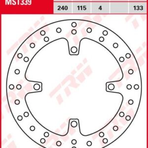 Disco de freno fijo TRW