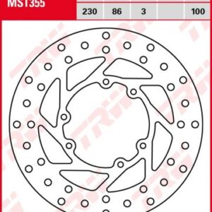 Disco de freno fijo TRW