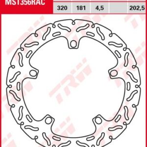 Disco de freno fijo RACING TRW