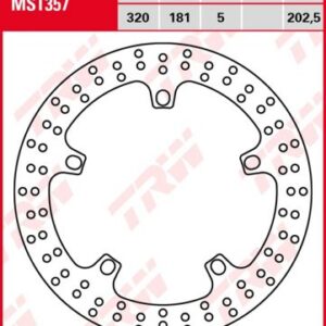 Disco de freno fijo TRW
