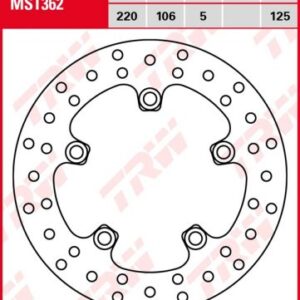 Disco de freno fijo TRW