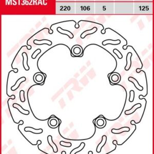 Disco de freno fijo RACING TRW