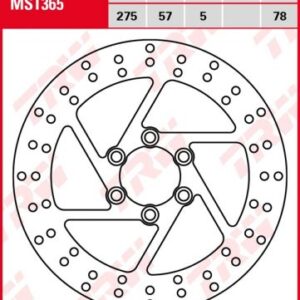 Disco de freno fijo TRW