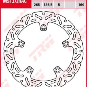 Disco de freno fijo RACING TRW