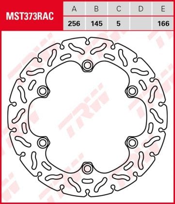 Disco de freno fijo RACING TRW