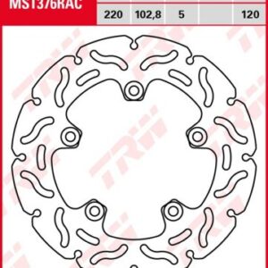 Disco de freno fijo RACING TRW