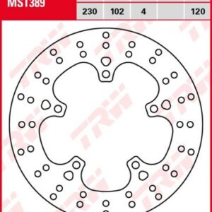 Disco de freno fijo TRW