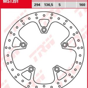 Disco de freno fijo TRW