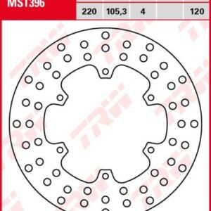Disco de freno fijo TRW