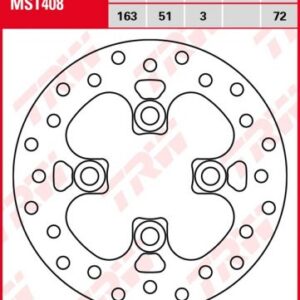 Disco de freno fijo TRW