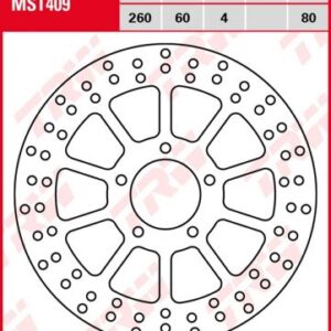 Disco de freno fijo TRW