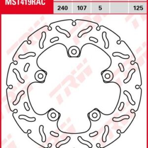 Disco de freno fijo RACING TRW