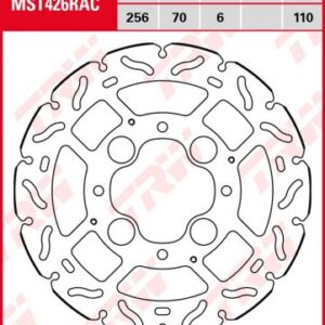 Disco de freno fijo RACING TRW