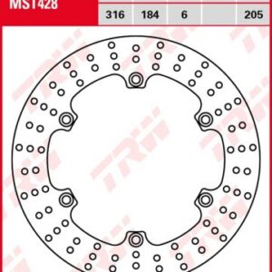 Disco de freno fijo TRW