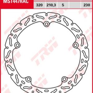 Disco de freno fijo RACING TRW