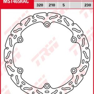 Disco de freno fijo RACING TRW