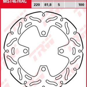 Disco de freno fijo RACING TRW