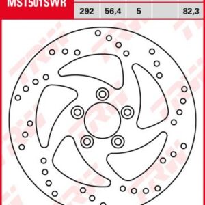 Disco de freno fijo Harley Tipo Swing Dcho TRW