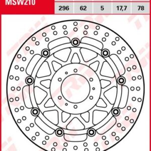 Disco de freno flotante TRW