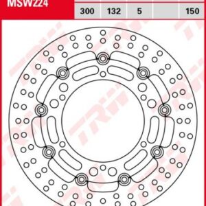 Disco de freno flotante TRW