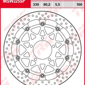 Disco de freno flotante EXCLUSIVAMENTE RACING TRW