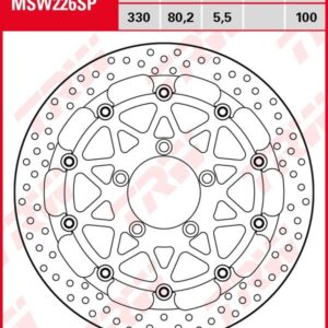 Disco de freno flotante EXCLUSIVAMENTE RACING TRW