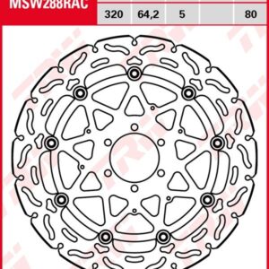 Disco de freno flotante RACING TRW