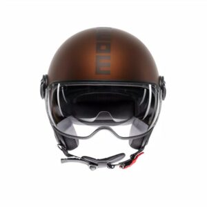 CASCO MOMO FGTR EVO E2206 MONO MATT ESPRESSO/BLACK