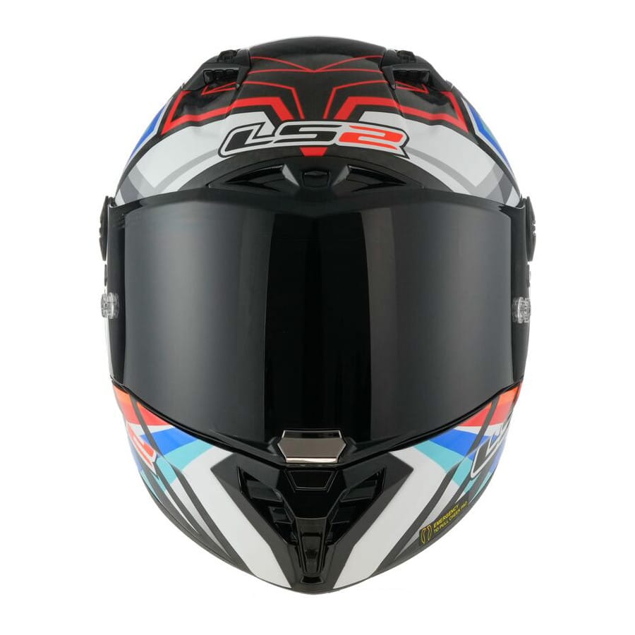 LS2 FF805 THUNDER C GP AERO FLASH BLACK-06 - Imagen 2