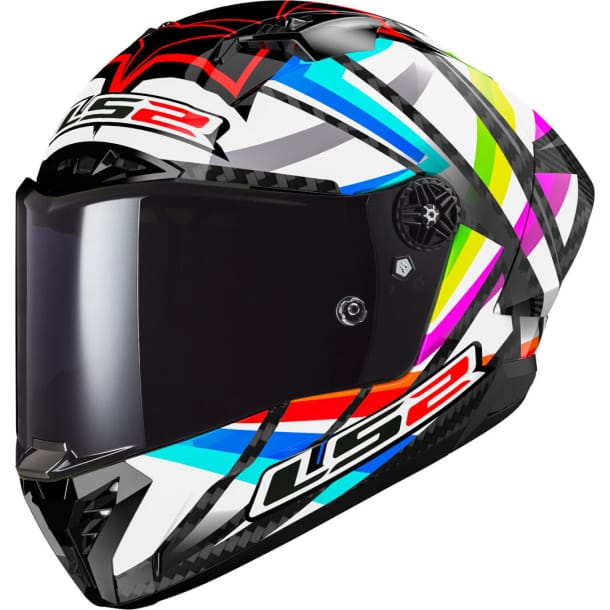 LS2 FF805 THUNDER C GP AERO FLASH BLACK-06 - Imagen 3