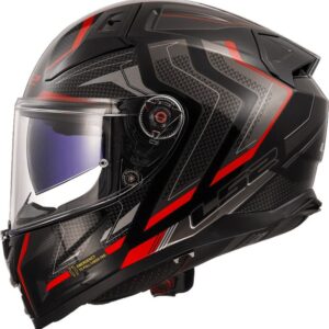LS2 FF811 VECTOR II ALIZER BLACK RED-06