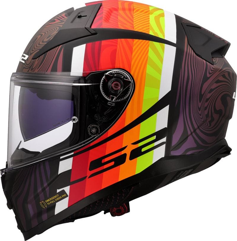 LS2 FF811 VECTOR II FREEDOM BLACK CHAMELEON-06