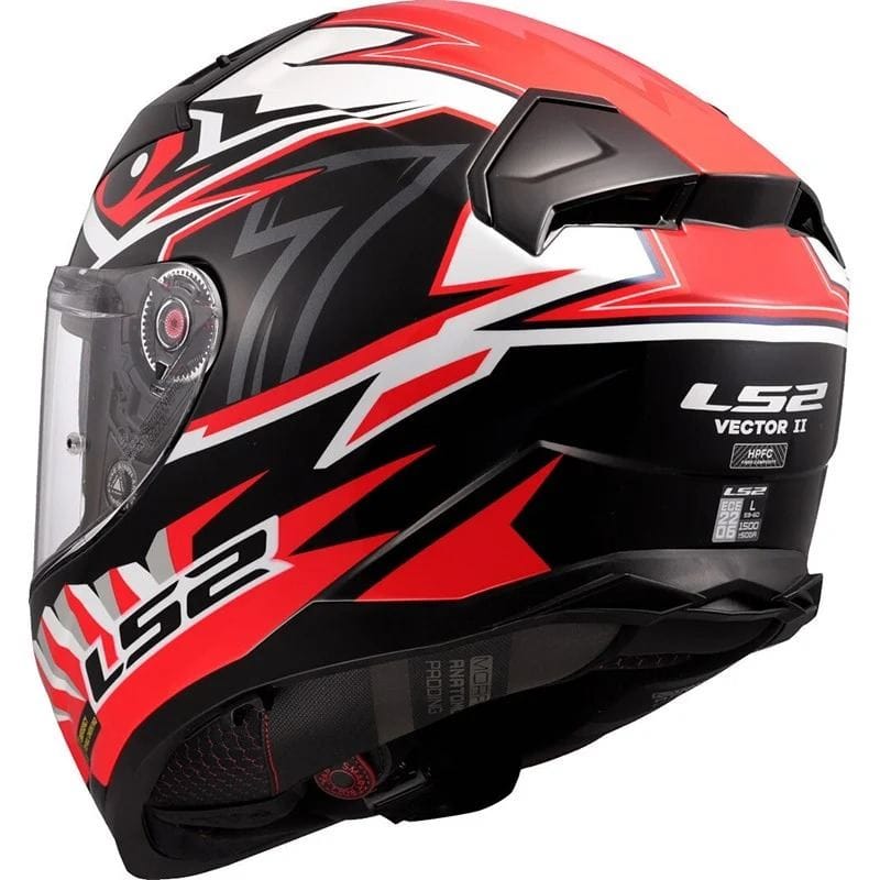 LS2 FF811 VECTOR II GLOSS CARBON-06 - Imagen 2