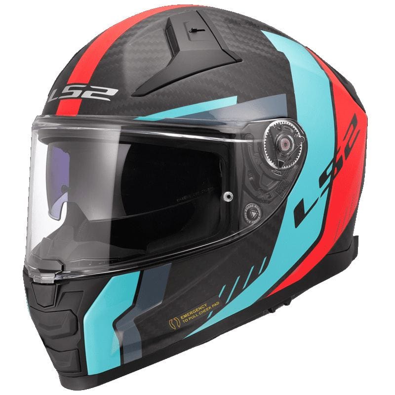LS2 FF811 VECTOR II C GRID RED CYAN-06 - Imagen 3