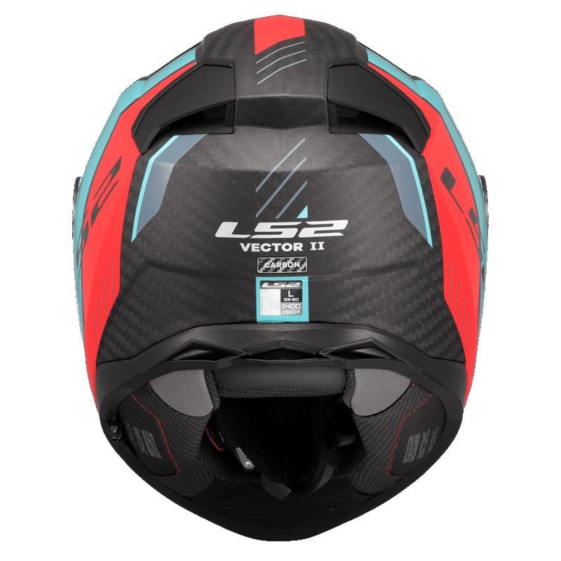 LS2 FF811 VECTOR II C GRID RED CYAN-06 - Imagen 2