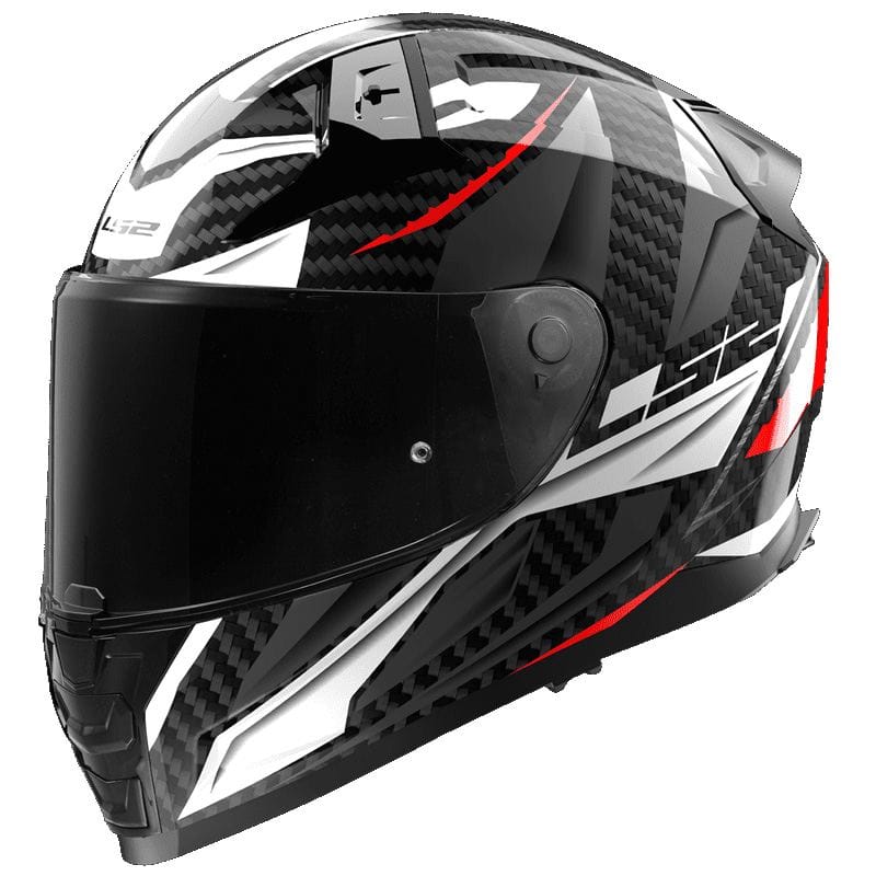 LS2 FF811 VECTOR II C SAVAGE WHITE RED GREY-06 - Imagen 3