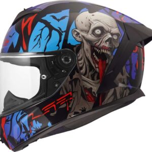 LS2 FF820 RAPID III ZOMBIE II BLACK RED BLUE