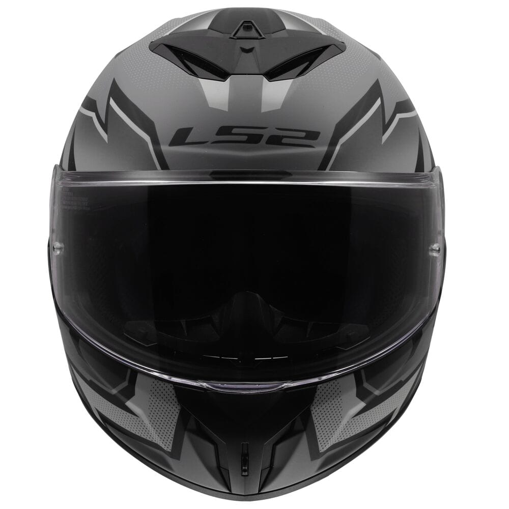 LS2 FF820 RAPID III XTREM BLACK GREY - Imagen 4