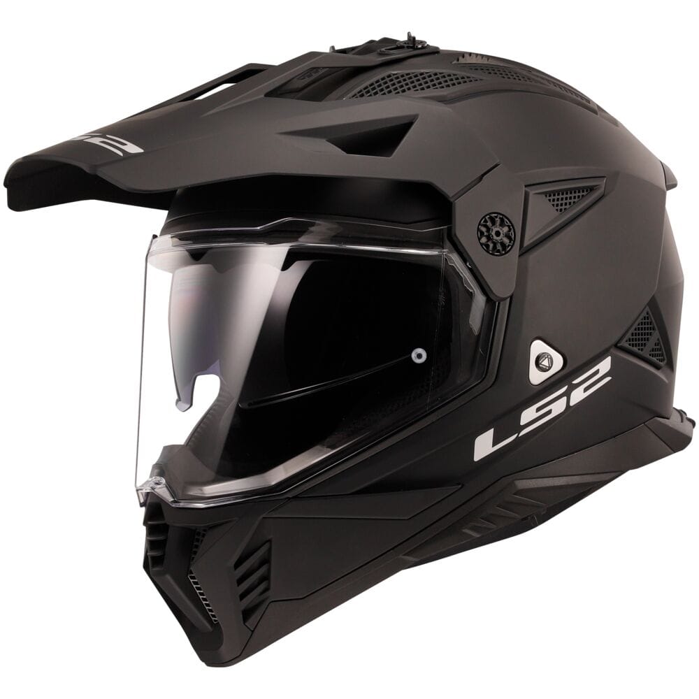 LS2 MX702 PIONEER II MATT BLACK-06 - Imagen 2