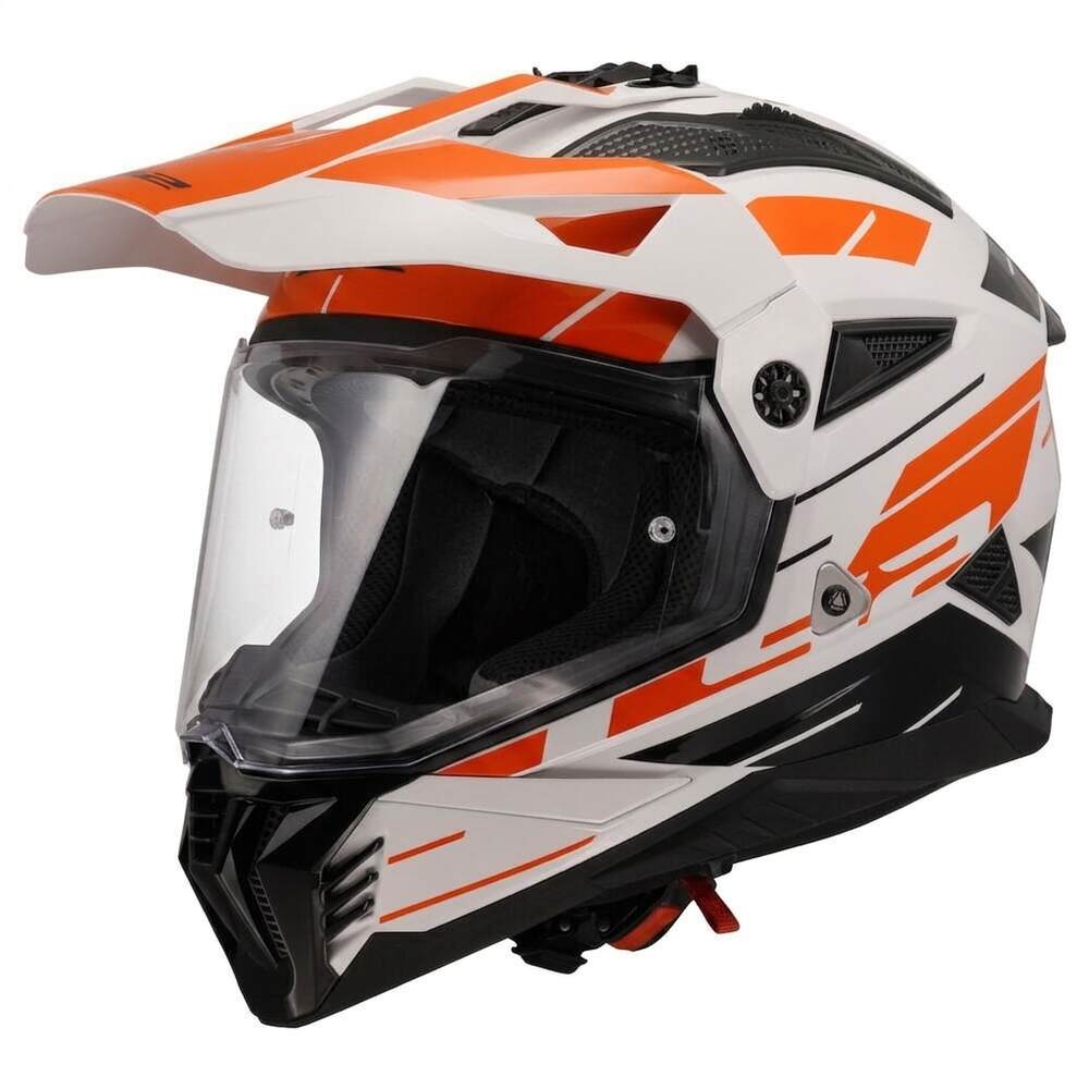 LS2 MX702 PIONEER II NAMIB WHITE ORANGE-06